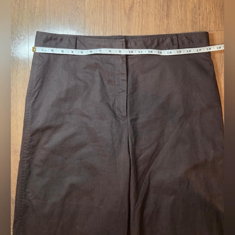M.M.Lafleur Brown Wide-Leg Pants - Picture 7 of 9